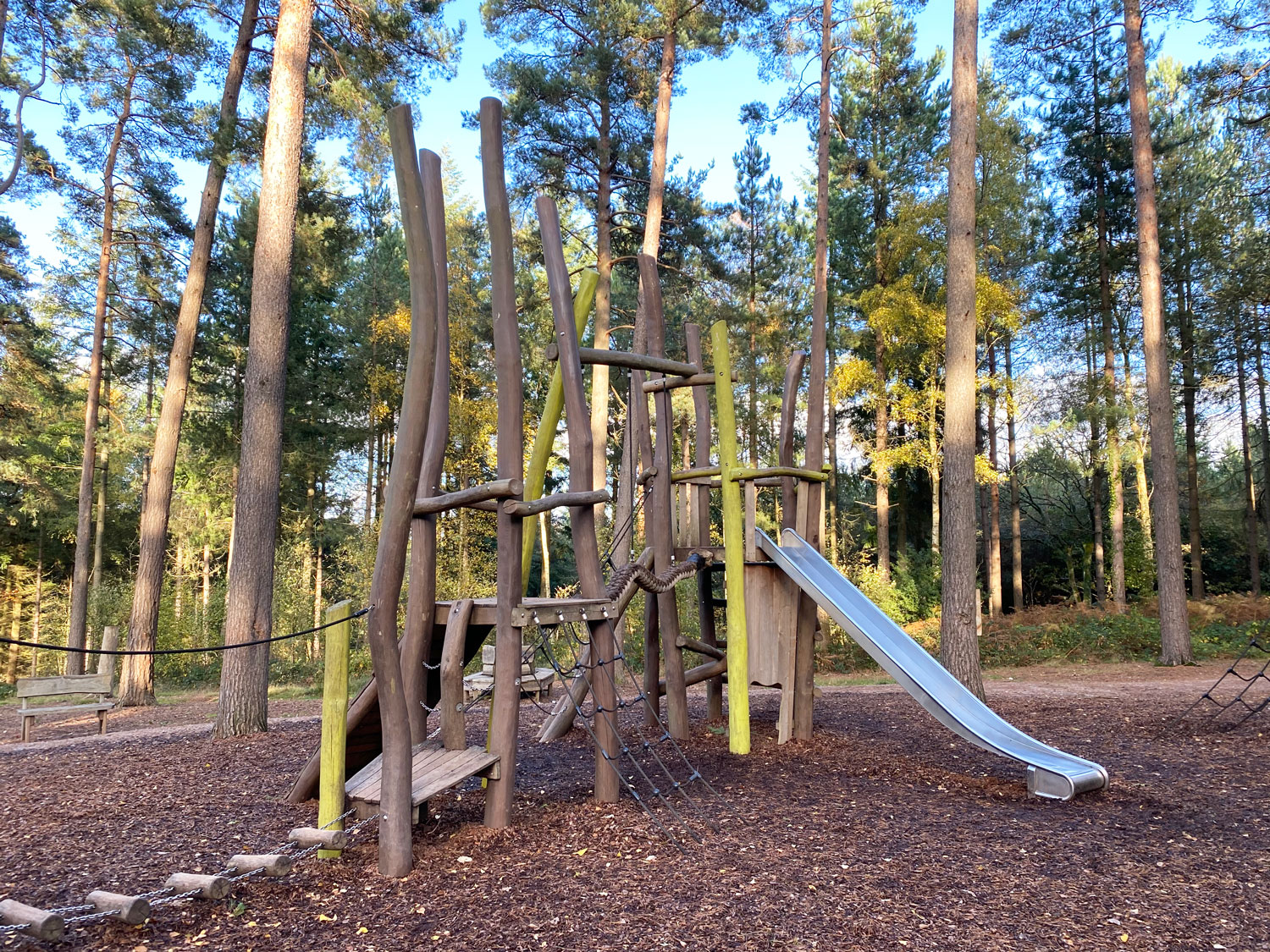 Timberline Adventure Play Area at Alice Holt Forest, Farnham Alice Holt Forest, Story Trails and Adventure Play Areas in Farnham, Hampshire