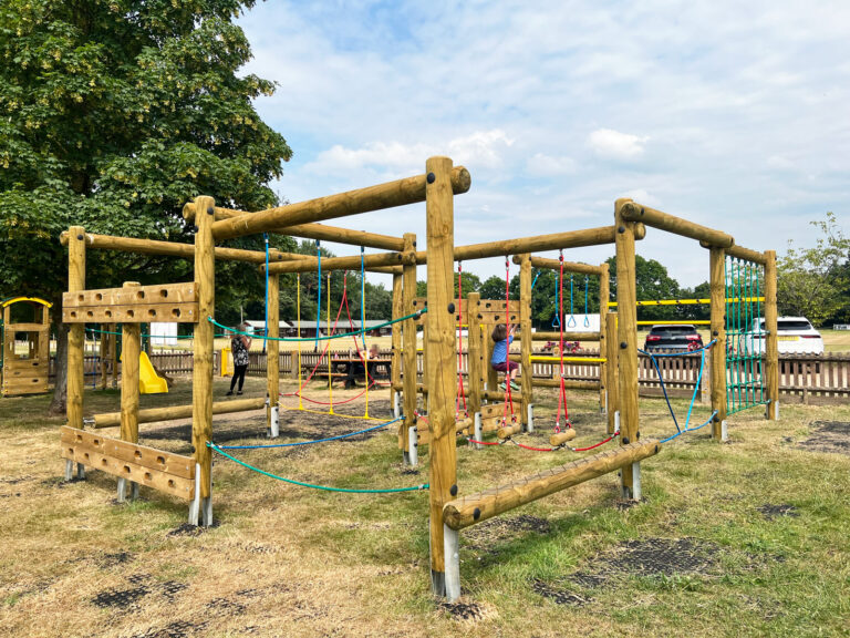 Cross Green Play Area in Eversley, Near Finchampstead, Hampshire