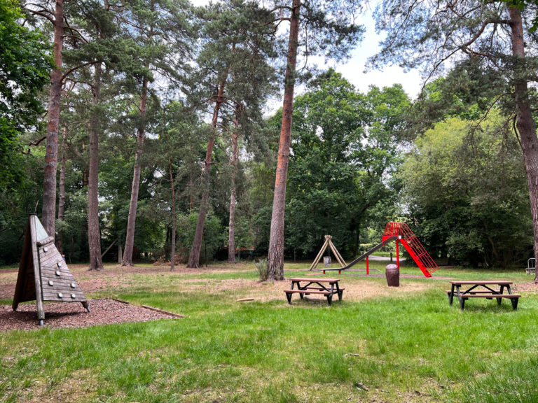 Lower Common Play Area in Eversley, Near Finchampstead, Hampshire