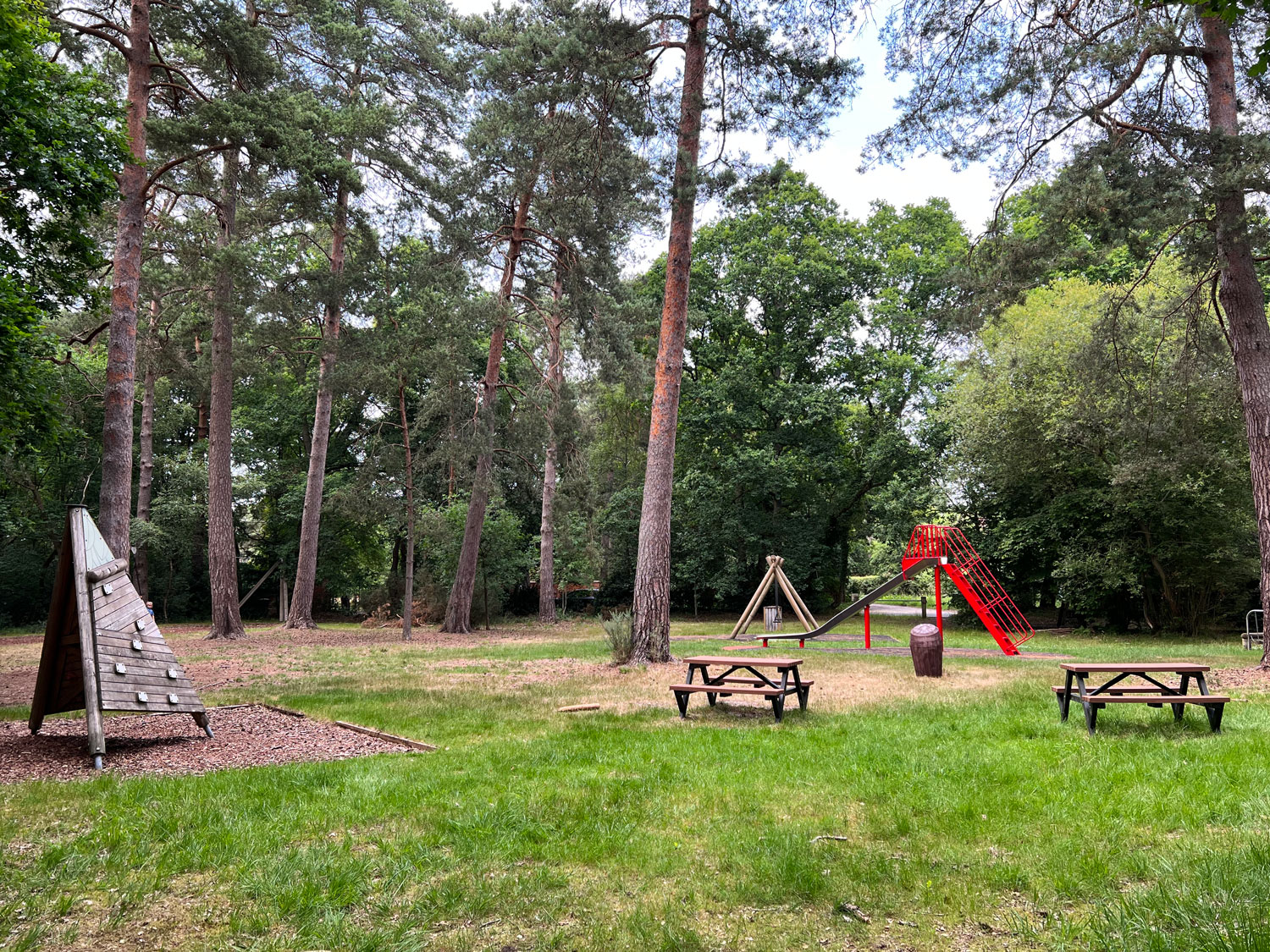 Hang Out at Lower Common Play Area, Eversley Lower Common Play Area in Eversley, Near Finchampstead, Hampshire