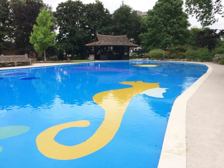 Stoke Park Splash Pad, Guildford
