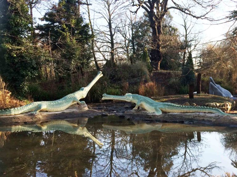 Crystal Palace Park Dinosaurs, Crystal Palace, Bromley, London