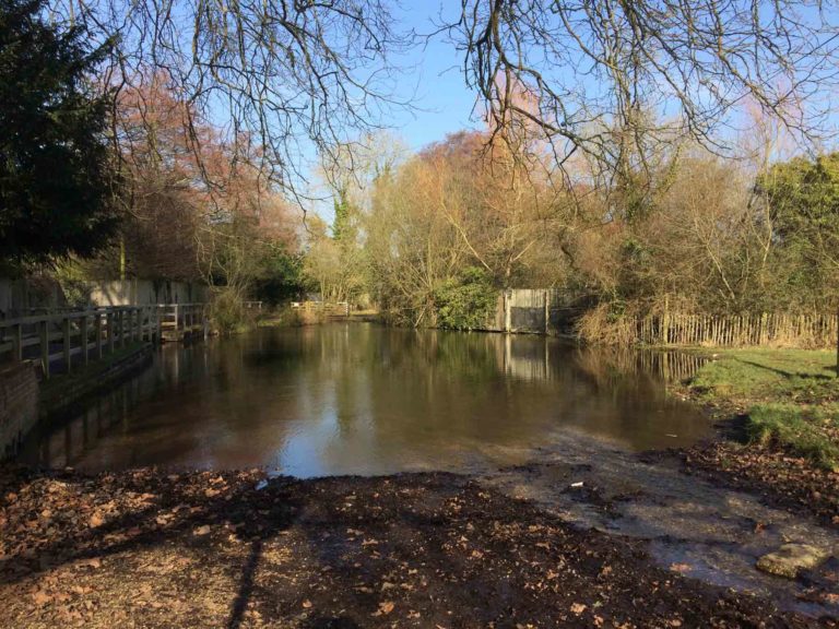 Odiham Ford, Basingstoke Canal Odiham, near North Wanborough Hampshire