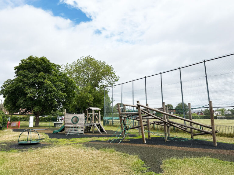 Rowledge Recreation Ground and Play Area in Rowledge near Farnham, Hampshire