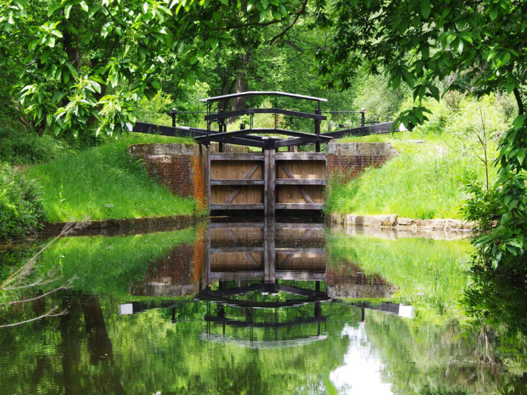 Basingstoke Canal Towpath Walk - Section 04 - From Pirbright Bridge to Curzon Bridge, Deepcut