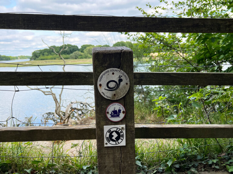 Barnfield at the River Hamble Country Park in Bursledon, Near Southampton, Hampshire