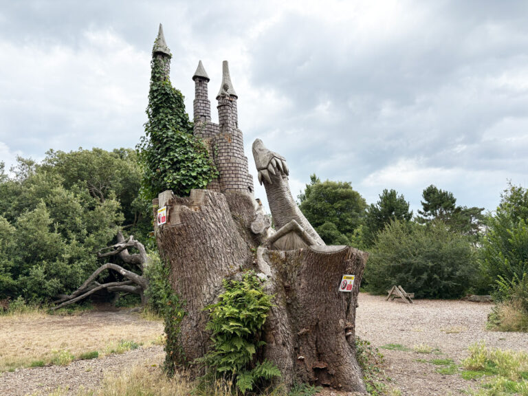 Royal Victoria Country Park fairy garden in Netley, near Southampton