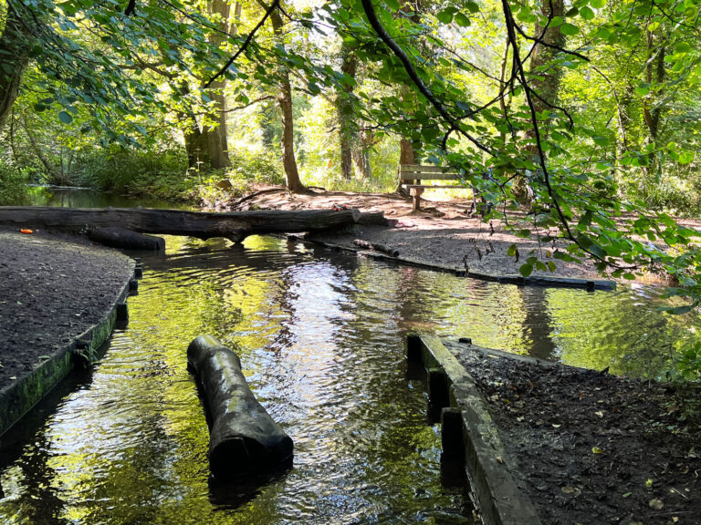 Chilworth Gunpowder Mills in Chilworth, near Guildford, Surrey
