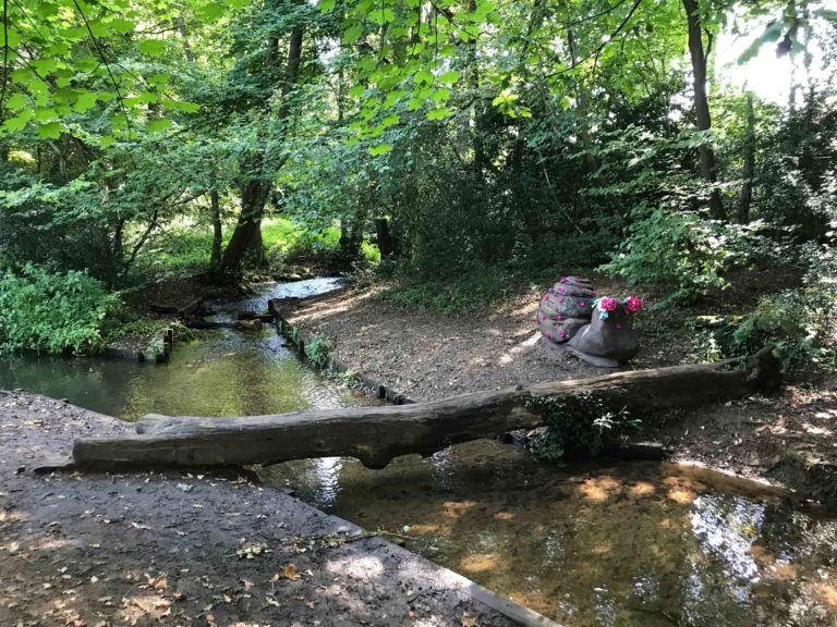 Chilworth Gunpowder Mills in Chilworth, near Guildford, Surrey