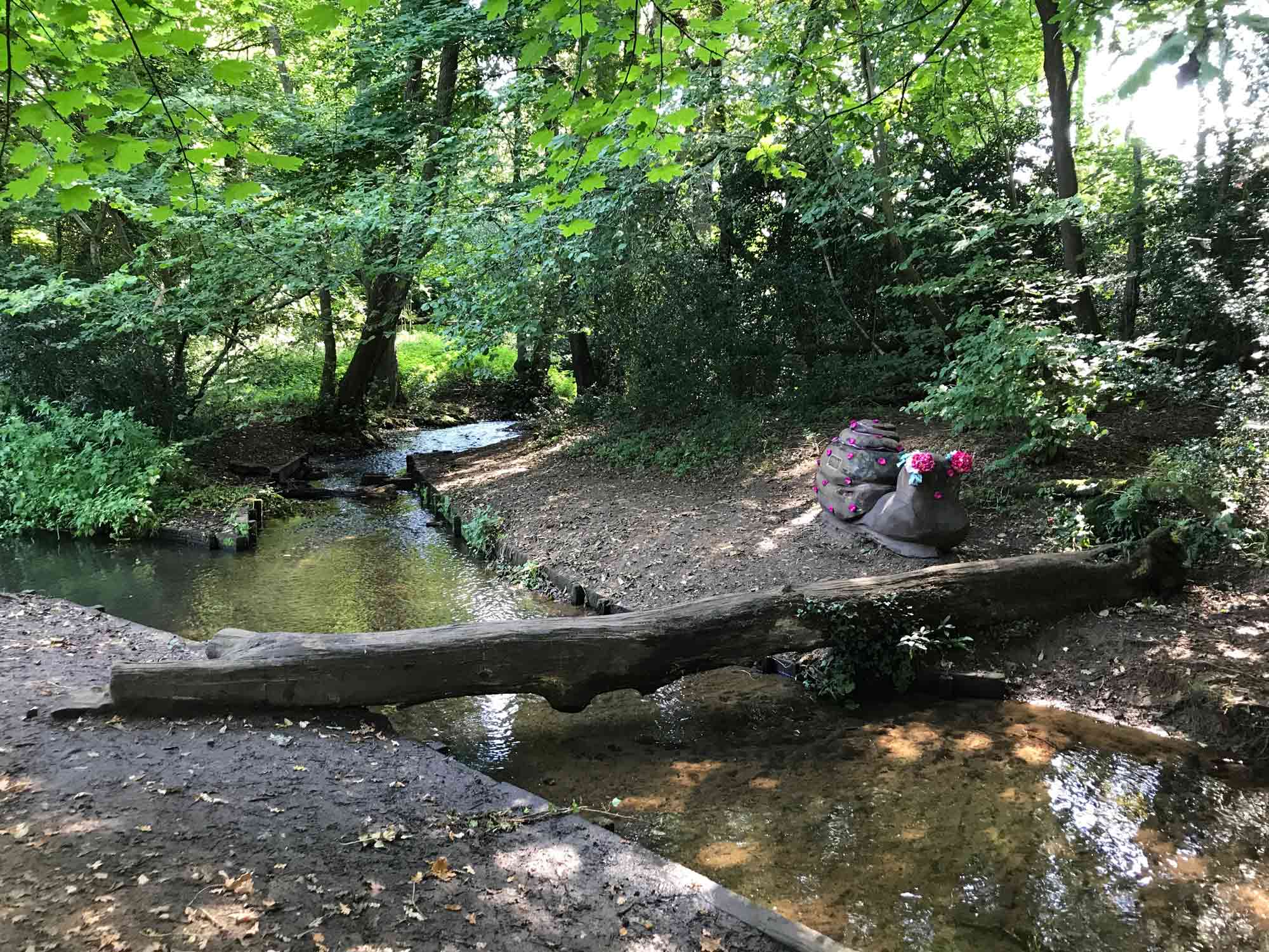 Chilworth Gunpowder Mills in Chilworth, near Guildford, Surrey