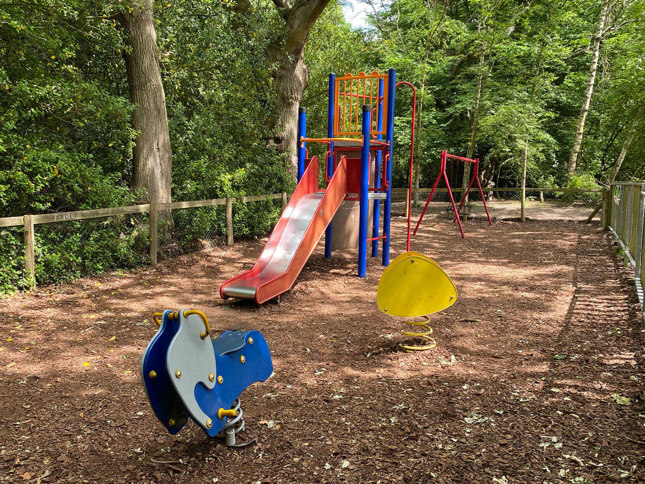 The Woodland Play Area at Frimley Lodge Park, Frimley Frimley Lodge Park Play Area, Frimley Lodge Park, Frimley, Surrey