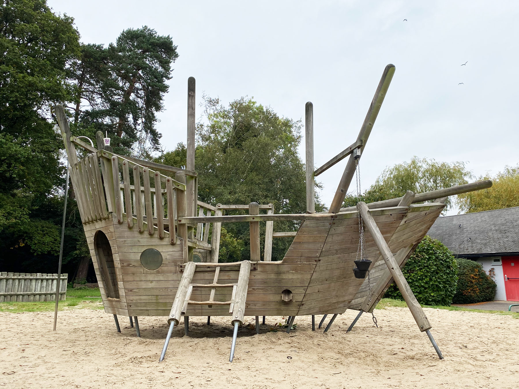 Shiver Your Timbers at Mill Park Play Area, Bracknell Pirate Play Area, Mill Park and Mill Pond Play Area, Bracknell, Berkshire