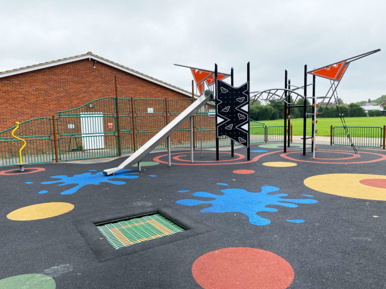 Tongham Recreation Ground and Play Area in Tongham, near Aldershot, Surrey