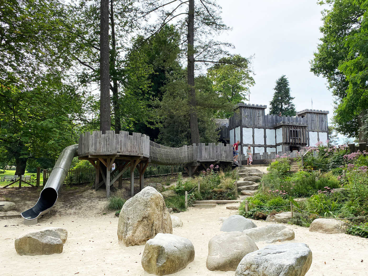 Find a Secret Passage into the Hever Castle Adventure Play Area Hever Castle and Adventure Play Area, Hever, Kent