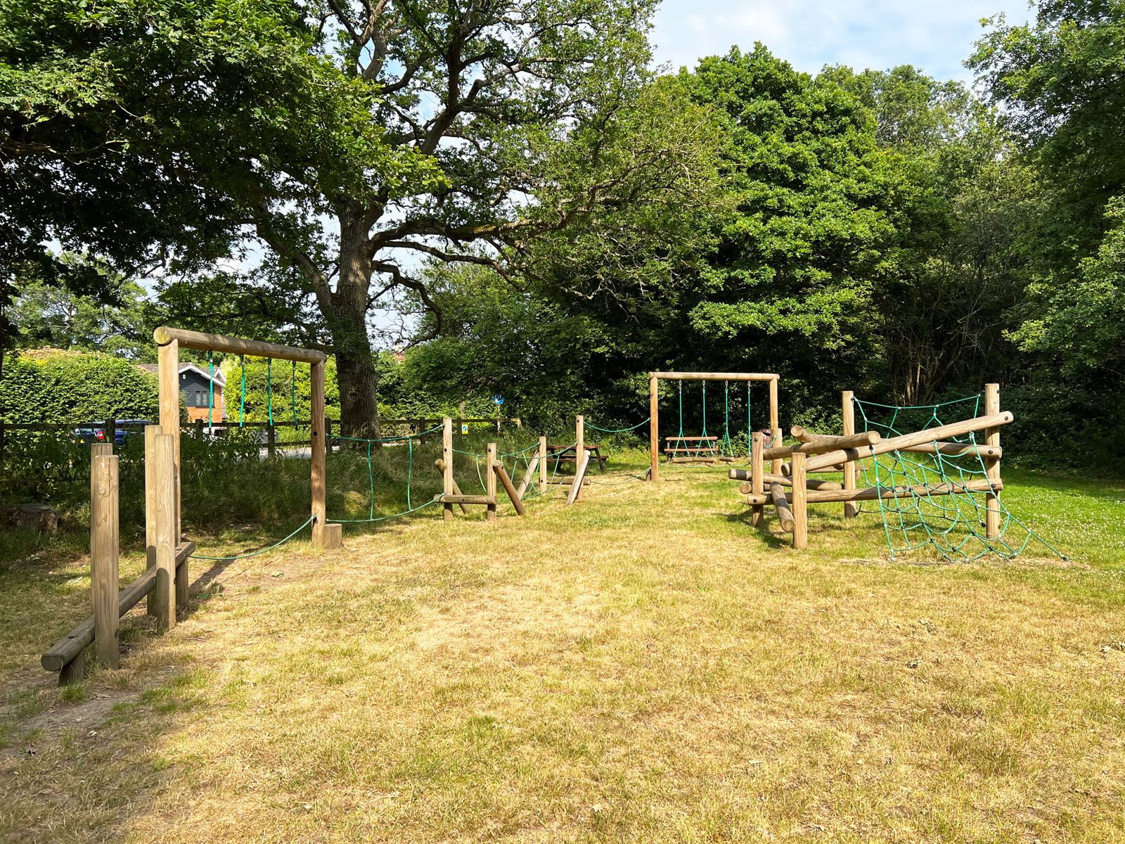 Centre Green Play Area in Eversley, Near Finchampstead, Hampshire
