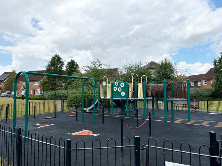 Elvetham Halt Play Area in Elvetham Heath, Hampshire