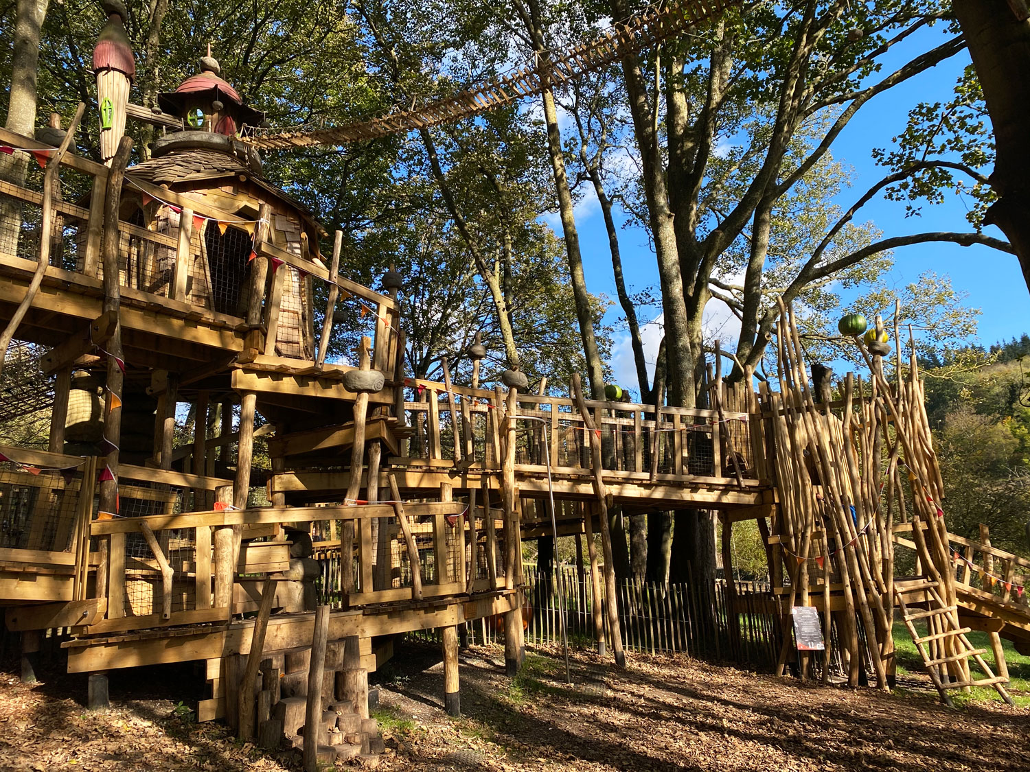 Tumblestone Hollow Adventure Play Area, Stonor Park, Henley-on-Thames, Oxfordshire