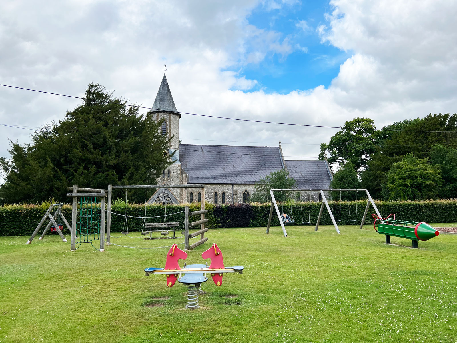 Froxfield Recreation Ground and Play Area in Froxfield near Petersfield, Hampshire