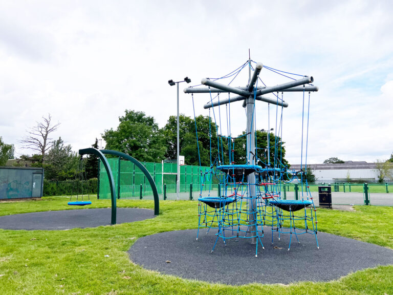 Ivy Road Recreation Ground and Play Area in North Town in Aldershot, Hampshire