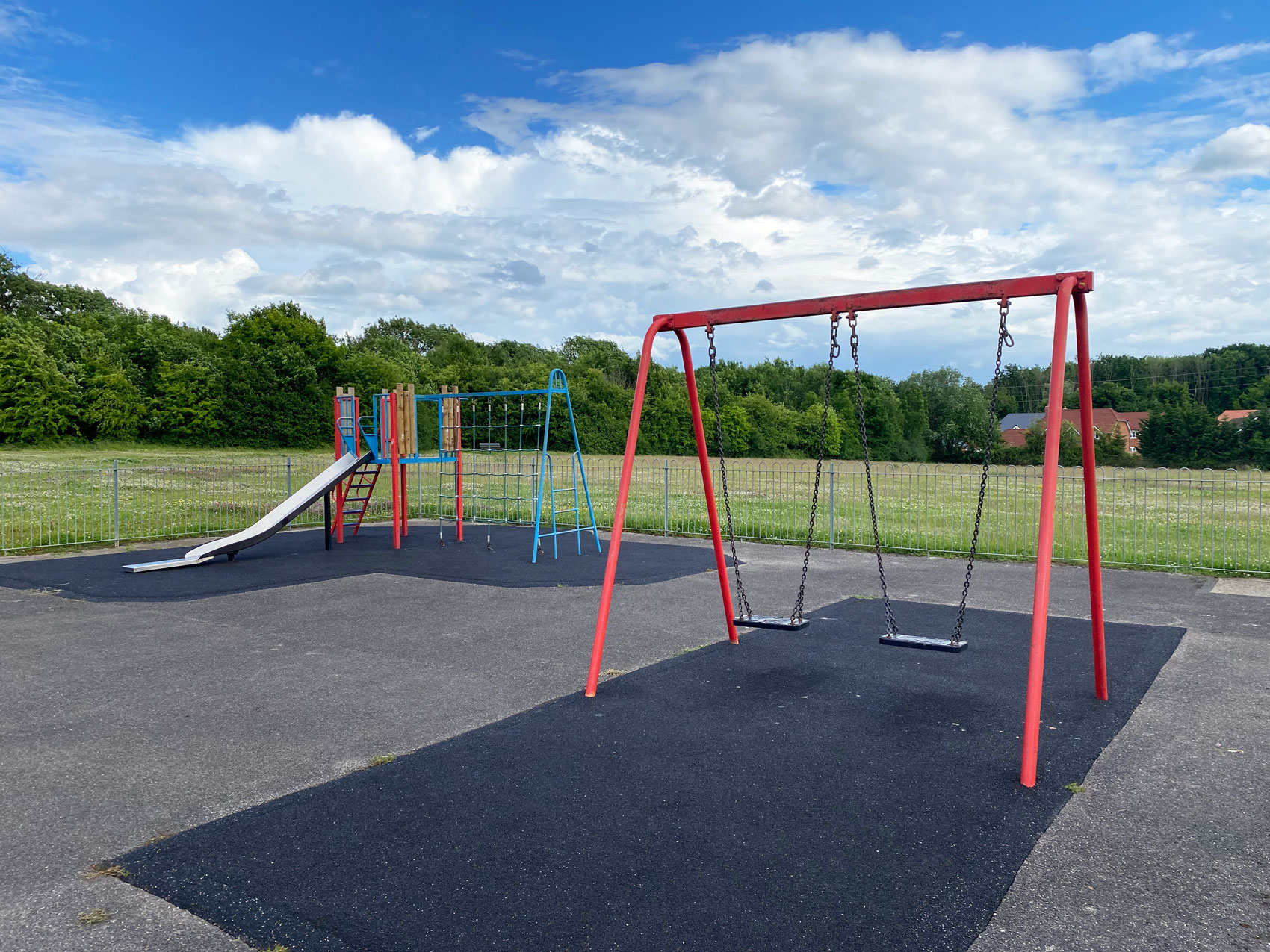The Briars Play Area in Ash, Surrey