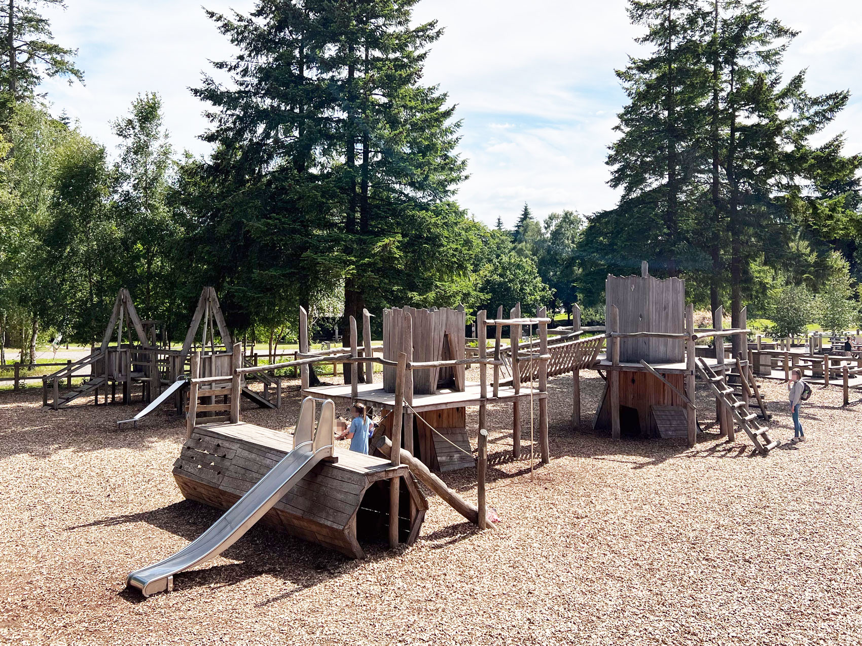 Playwood Adventure Play Area at Alice Holt Forest, Farnham Alice Holt Forest, Story Trails and Adventure Play Areas in Farnham, Hampshire