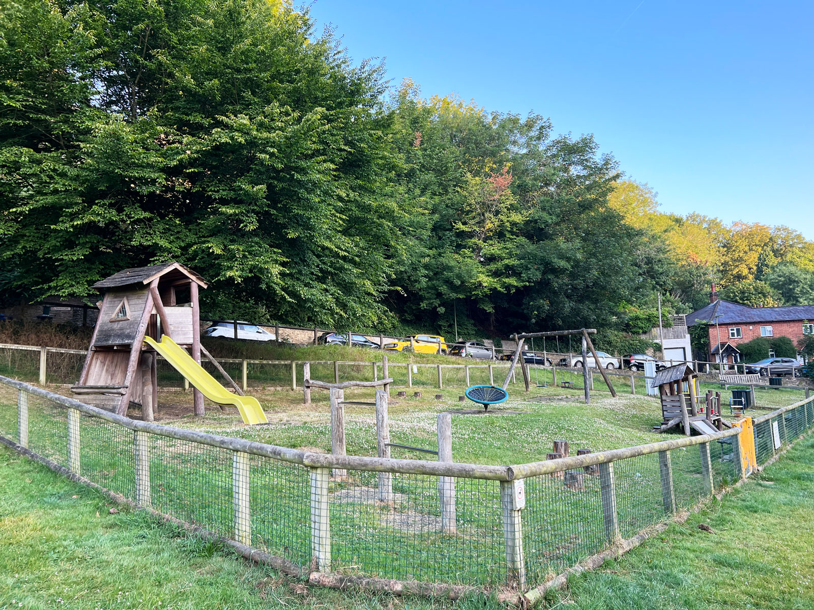Crownpits Play Area in Godalming, Surrey