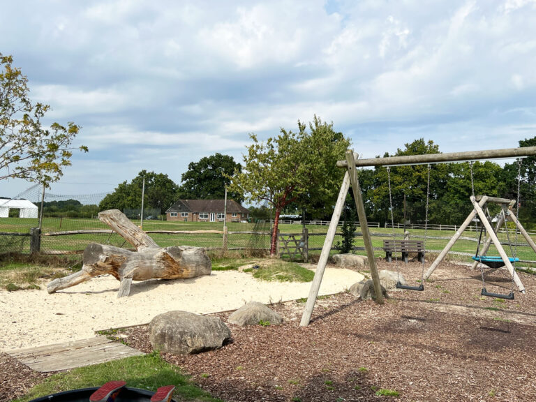 Explore the Poohscape Play Area at Pooh Corner, Hartfield