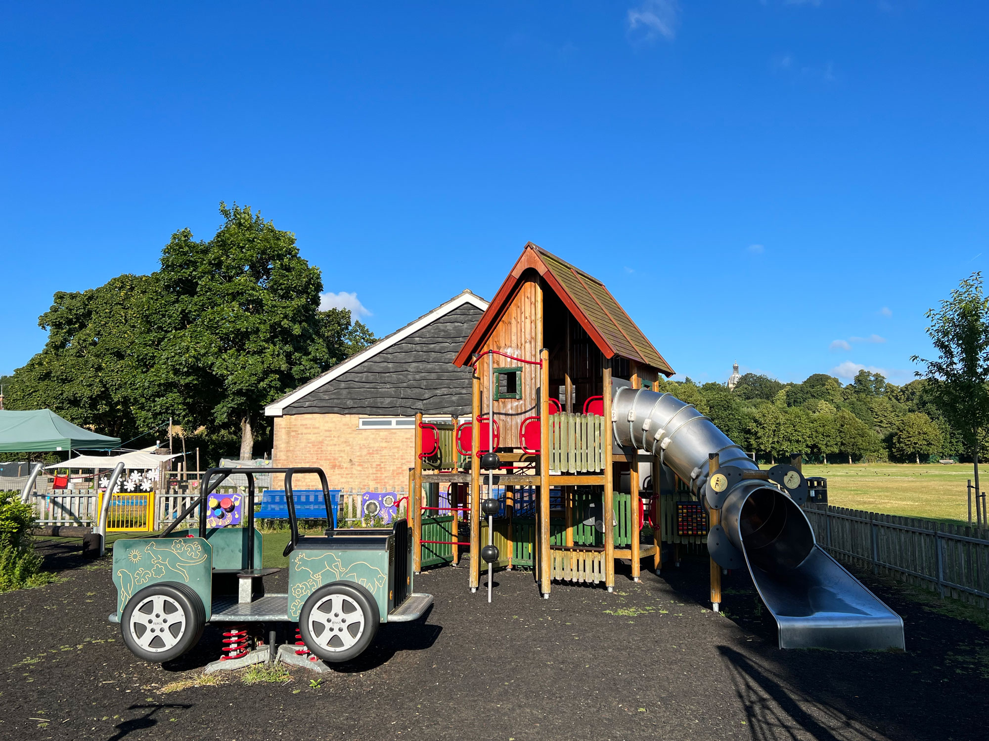 Rectory Road Play Area in Farnborough, Rectory Road Recreation Ground, Hampshire
