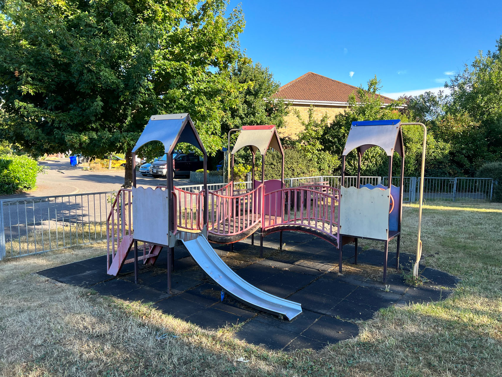 Cumbria Court Play Area in Farnborough, Hampshire