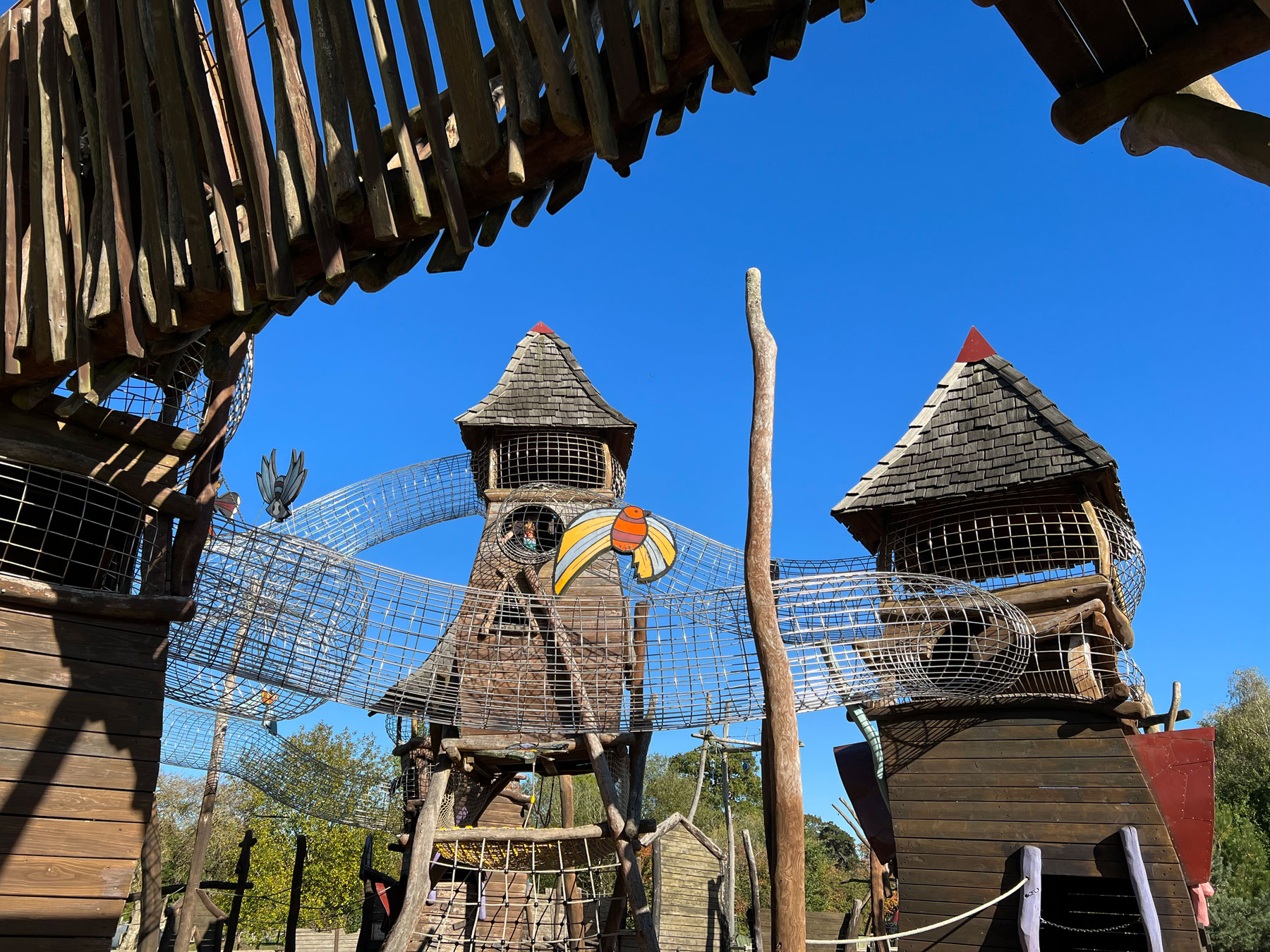 Adventure Through the Hobblers' World at Hobbledown, Epsom Hobbledown Farm and Adventure Park in Epsom