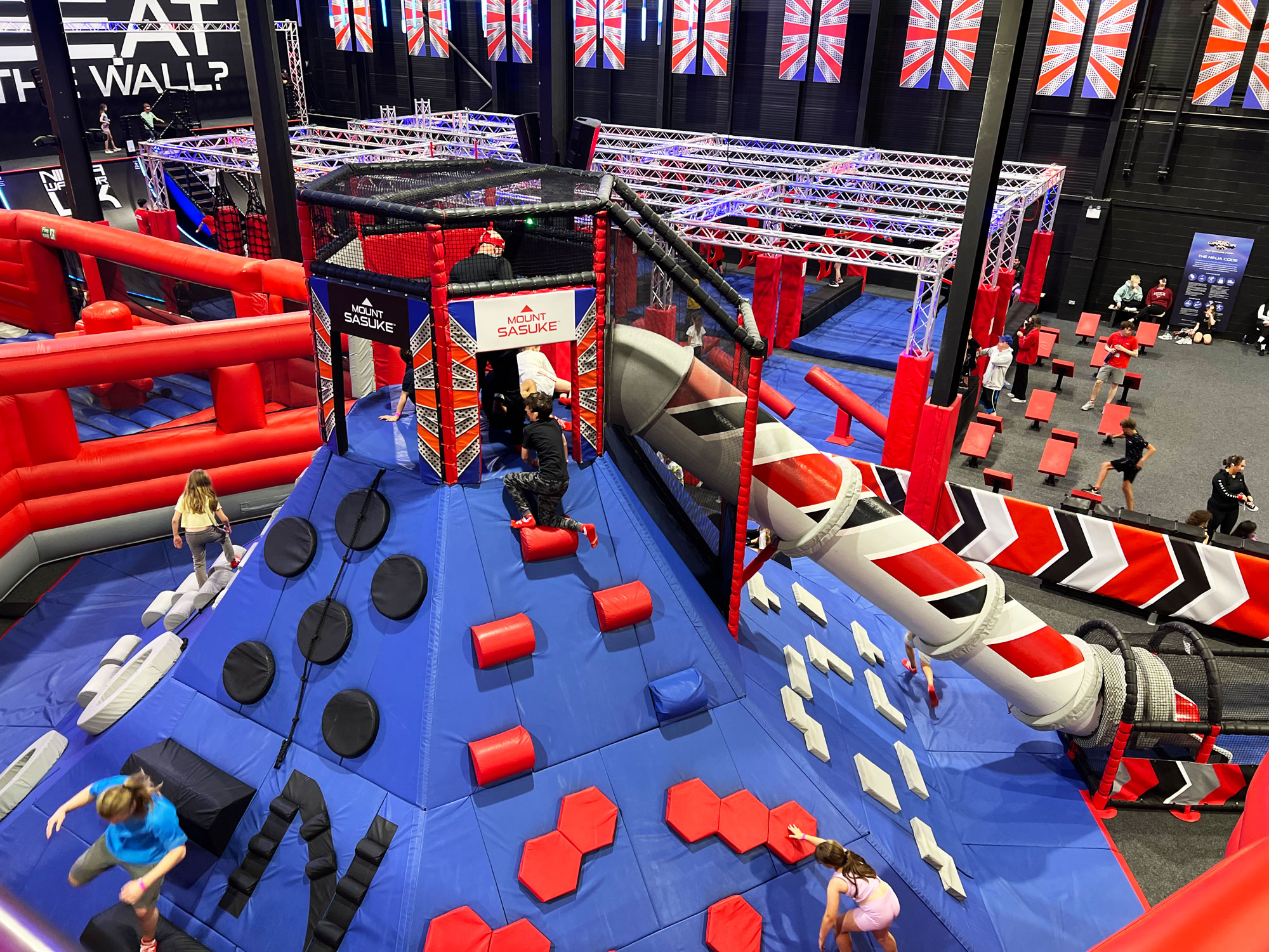 Get Your Ninja On at Ninja Warrior UK, Guildford Ninja Warrior UK Indoor Play Park in Guildford, Surrey