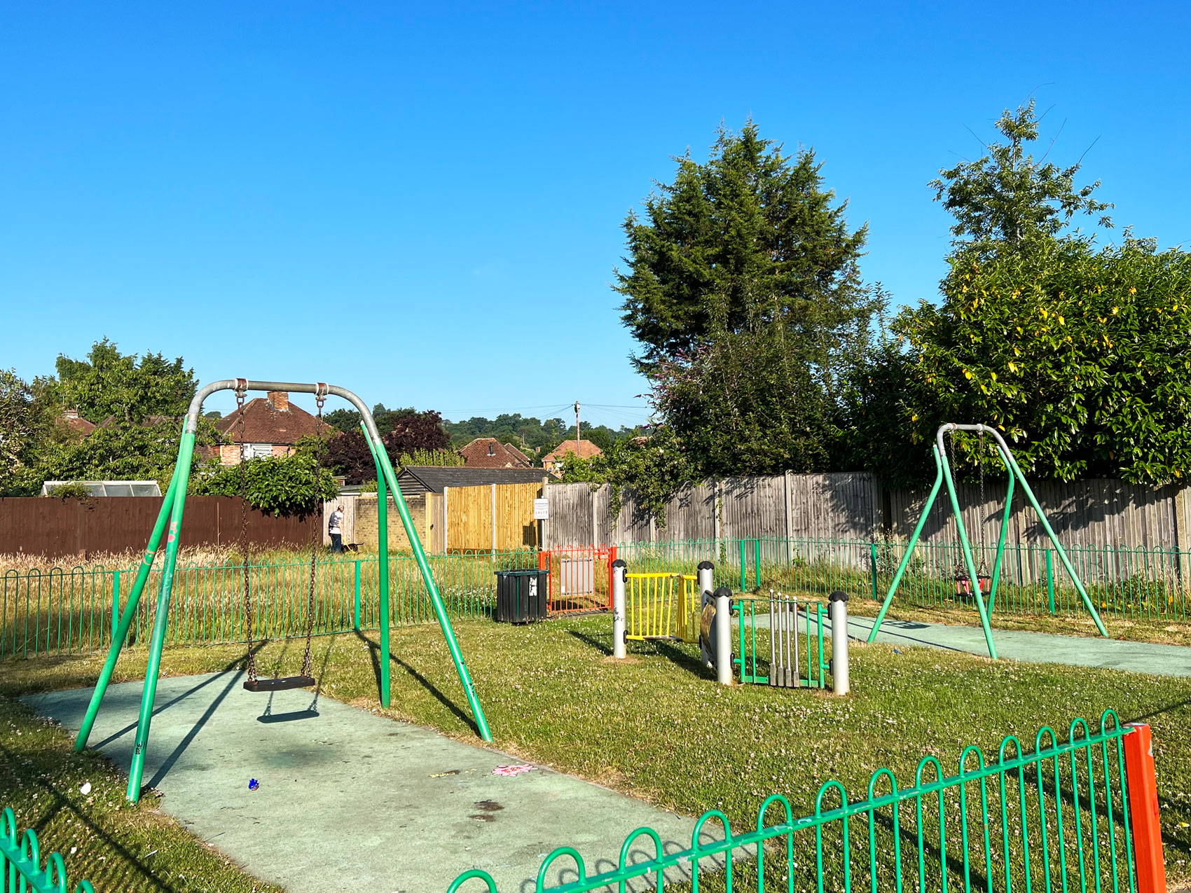 Combe Road Recreation Ground and Play Area in Godalming, Surrey