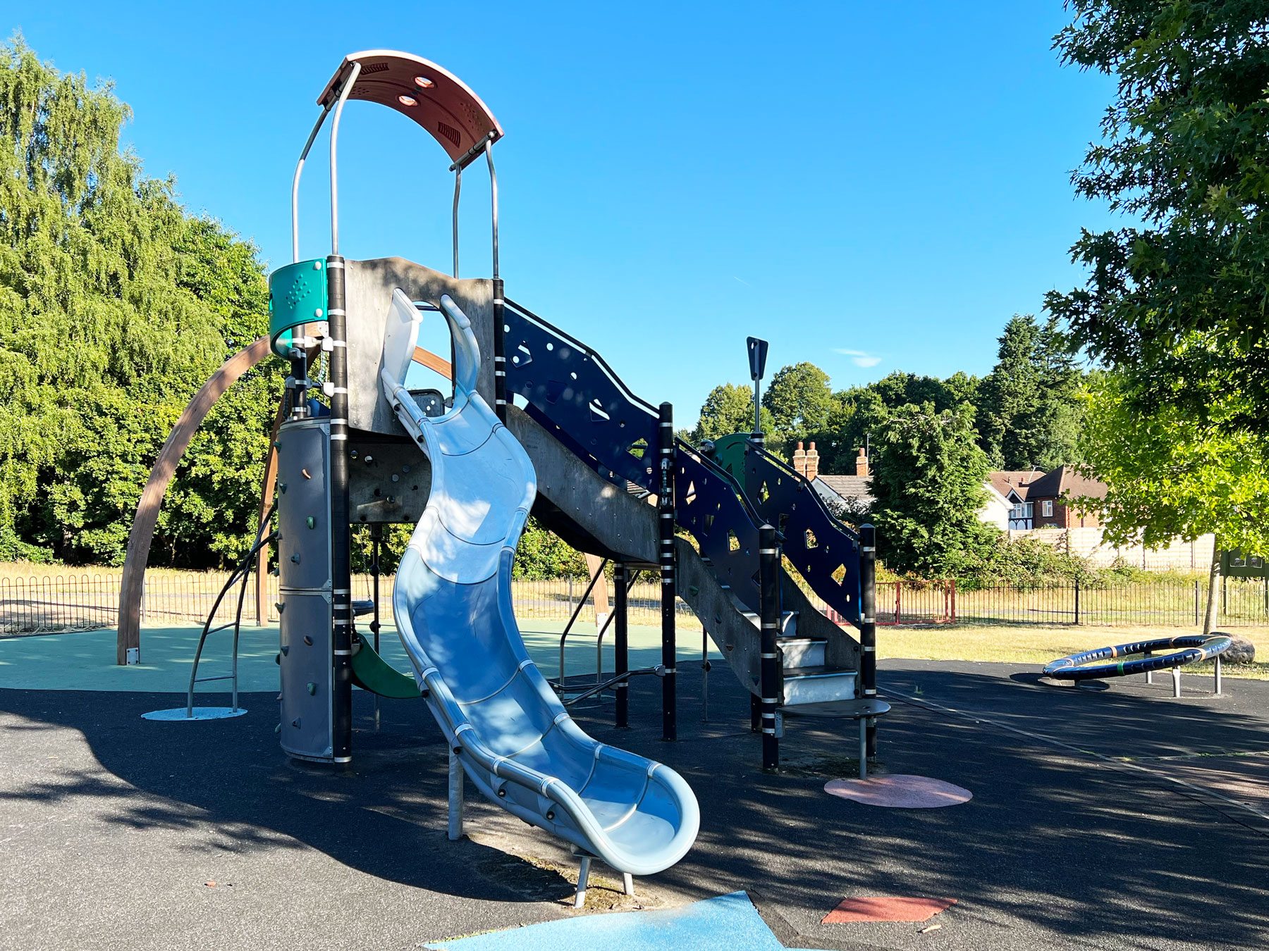 King George V Play Area and Playing Fields in Farnborough, Hampshire