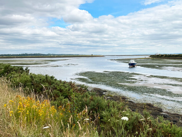 Lymington and Keyhaven Marshes Local Nature Reserve near Christchurch, New Forest