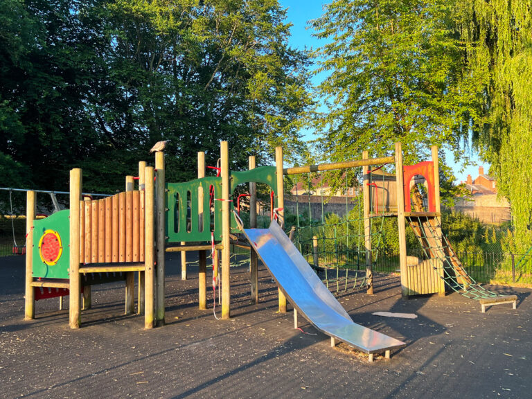 The Phillips Memorial Park and Play Area in Godalming, Surrey