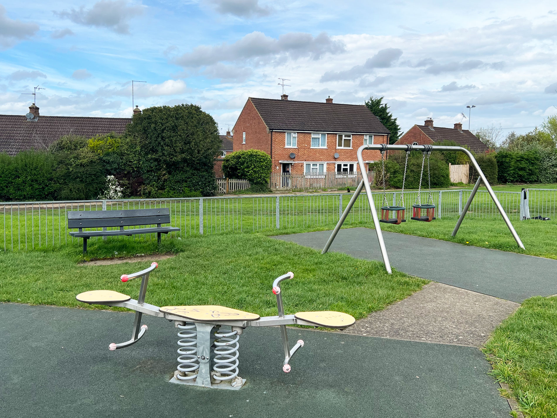 Beldhams Road Play Area in Farnham, Surrey