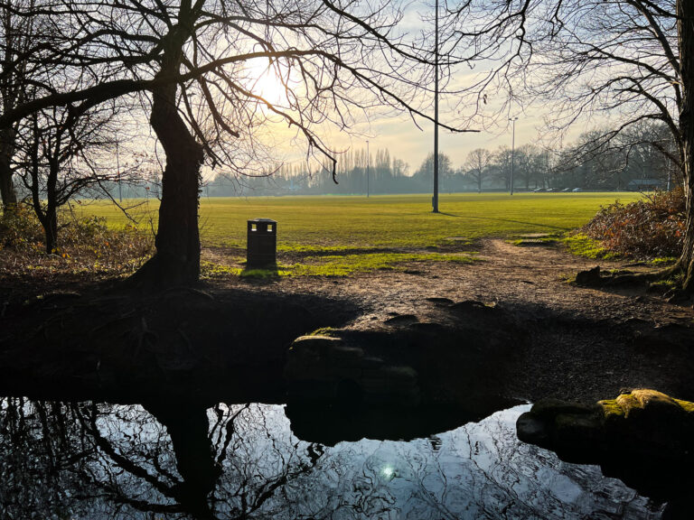 River Blackwater Valley Path Section 2 from Pea Bridge in Aldershot to Shawfields in Ash, Surrey